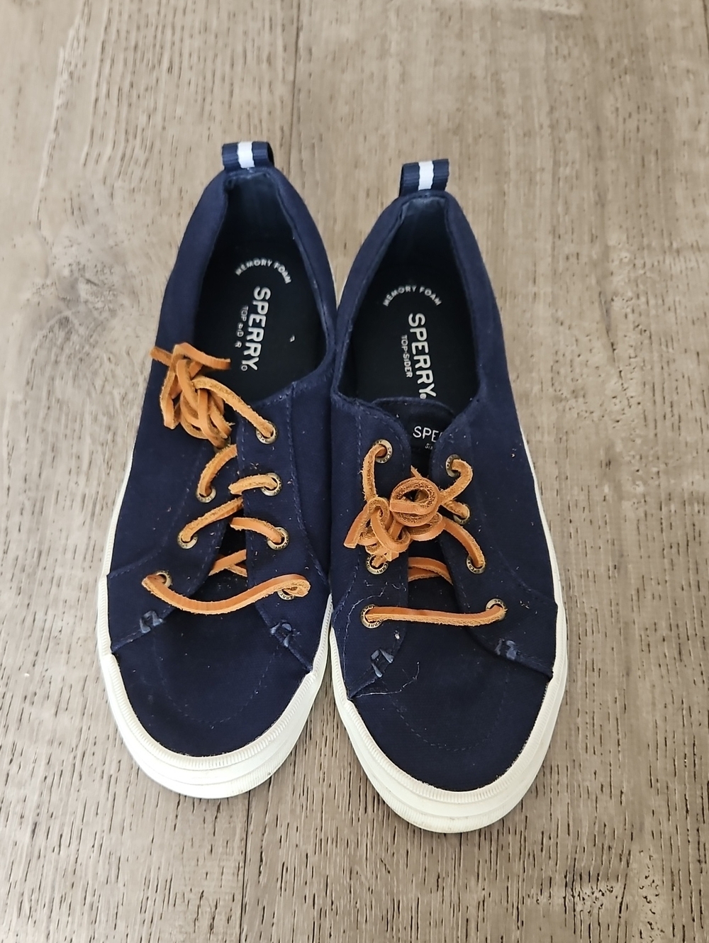 Navy Blue Sperrys
